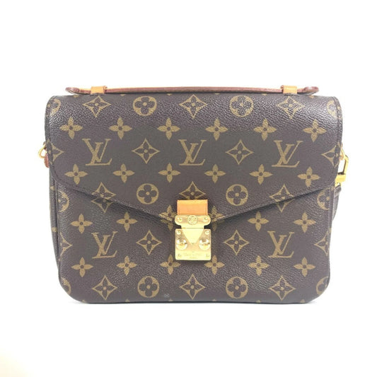 Louis Vuitton  LOUIS VUITTON M40780 Monogram Metis MM Pochette, Borsa a spalla/Borsa a mano bidirezionale, Tela, Donna, Marrone