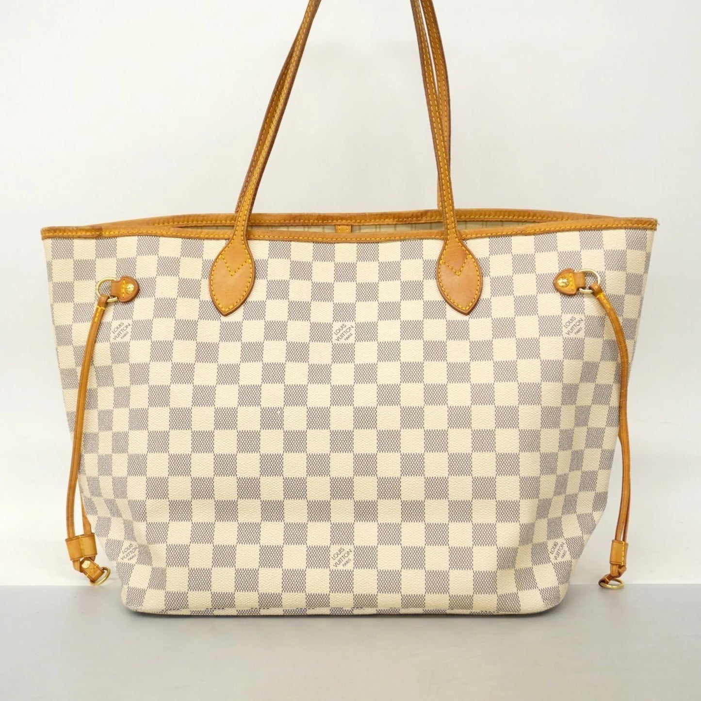 Louis Vuitton Neverfull MM Damier Azur Canvas – Made in France
