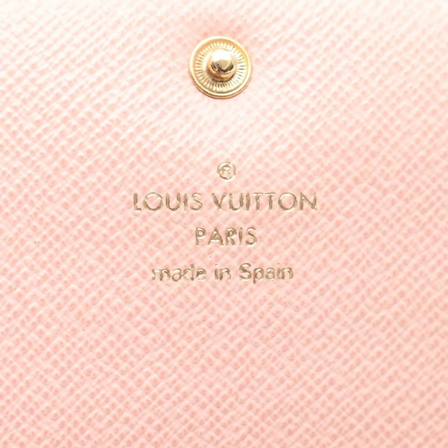 Louis Vuitton Portafoglio Sarah Monogram Canvas & Pelle Rosa Ballerina – Marrone/Rosa