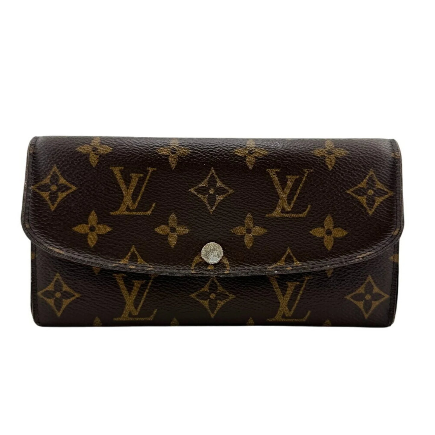 Louis Vuitton – Portafoglio Emilie Monogram Lungo Marrone