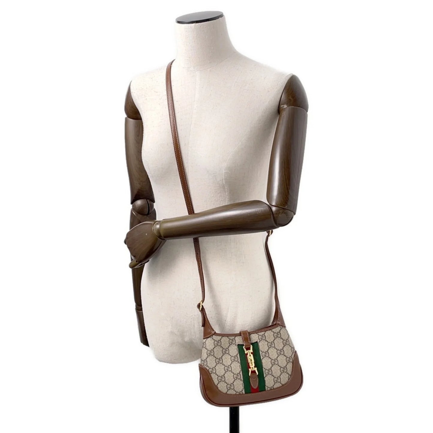 Gucci Borsa Gucci GG Supreme Jackie 1961 Mini Hobo Bag GUCCI 2way