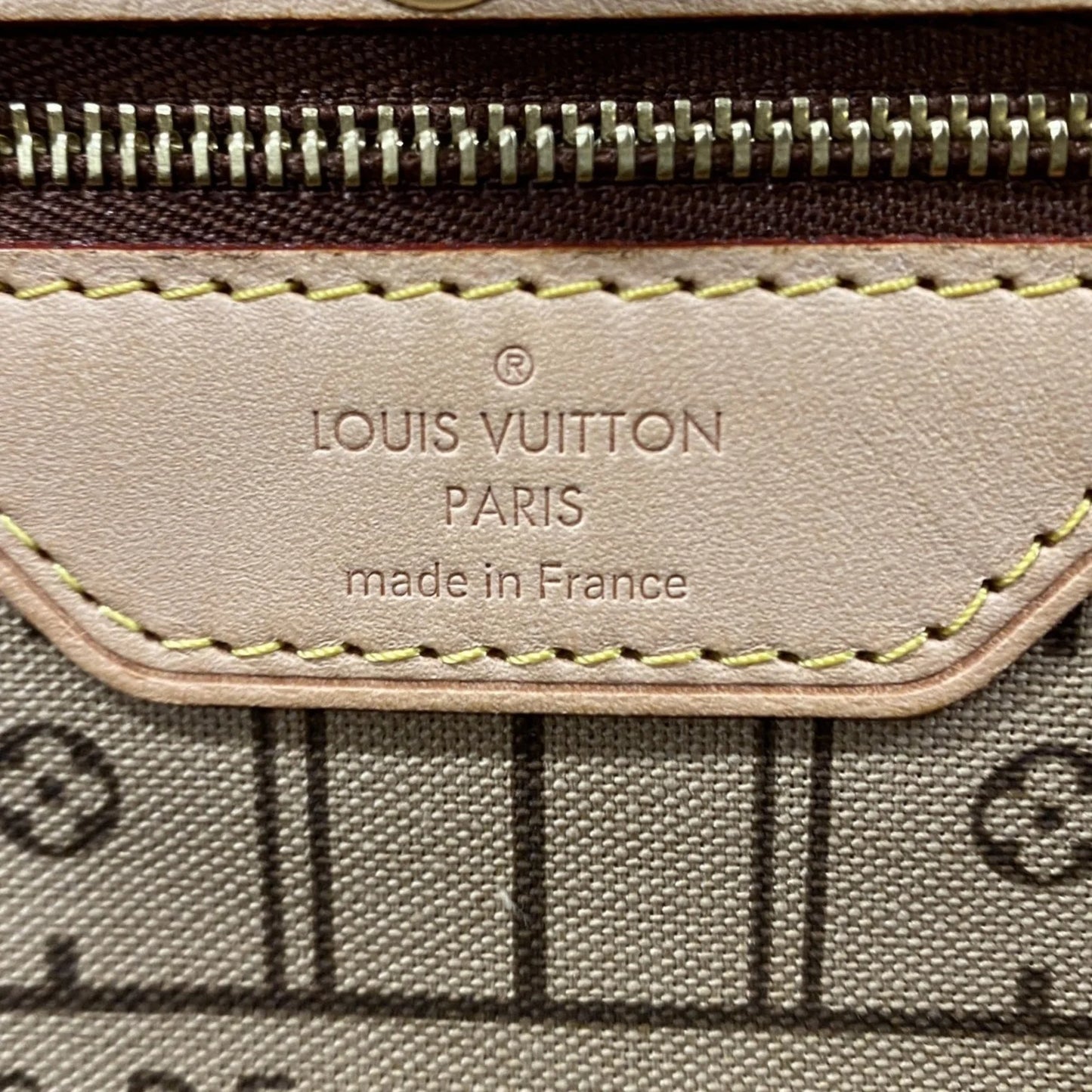 Louis Vuitton Borsa tote Louis Vuitton Monogram Neverfull GM M40157 marrone da donna