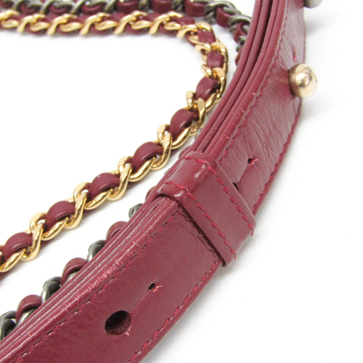 Chanel Gabrielle Hobo Small Vitello Invecchiato Bicolor Rosa/Bordeaux 2018 – 20 cm