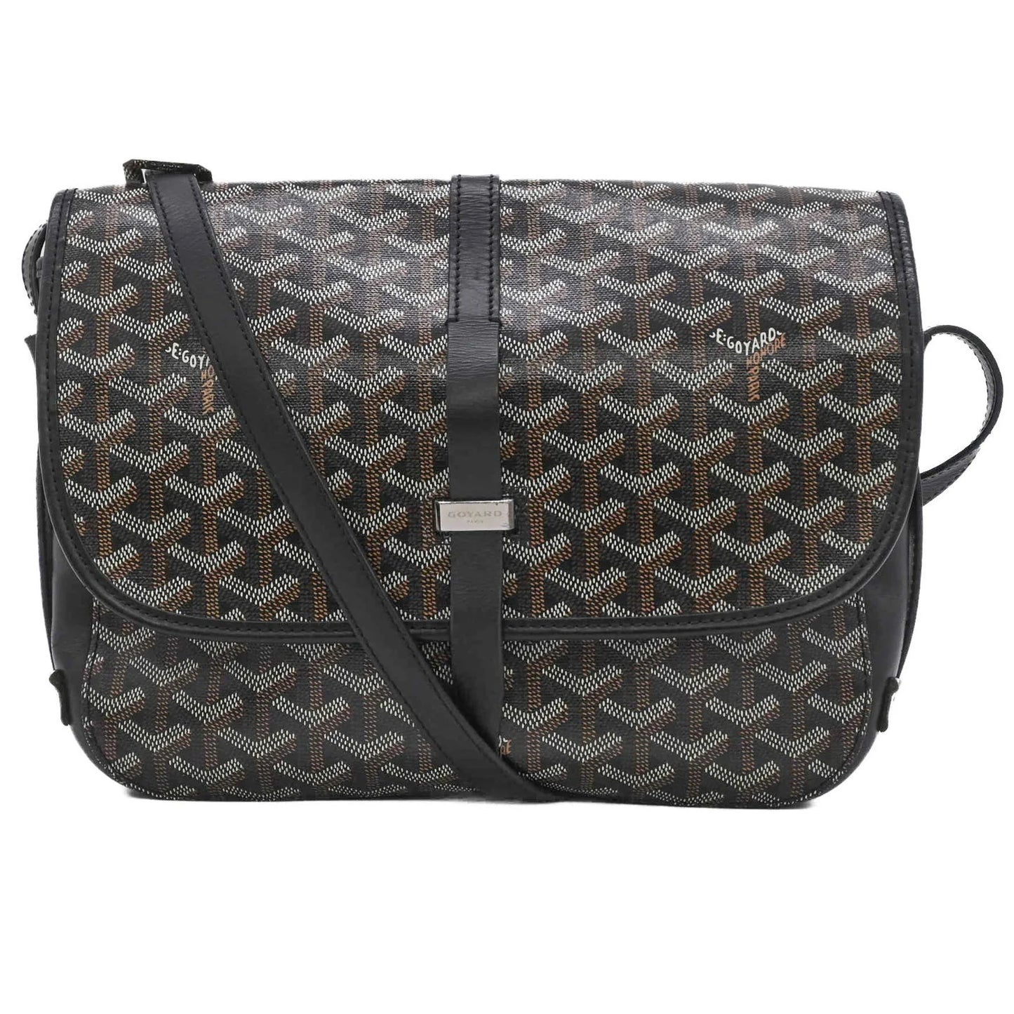 Goyard Belvedere MM – Monogram Canvas e Pelle Nera