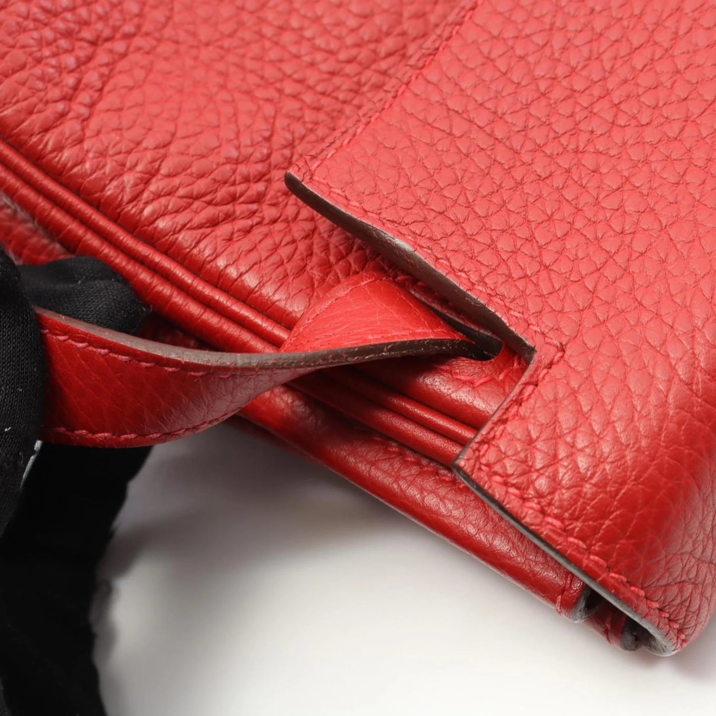 Hermès Kelly 35 in Pelle Taurillon Clémence Rosso – Palladio