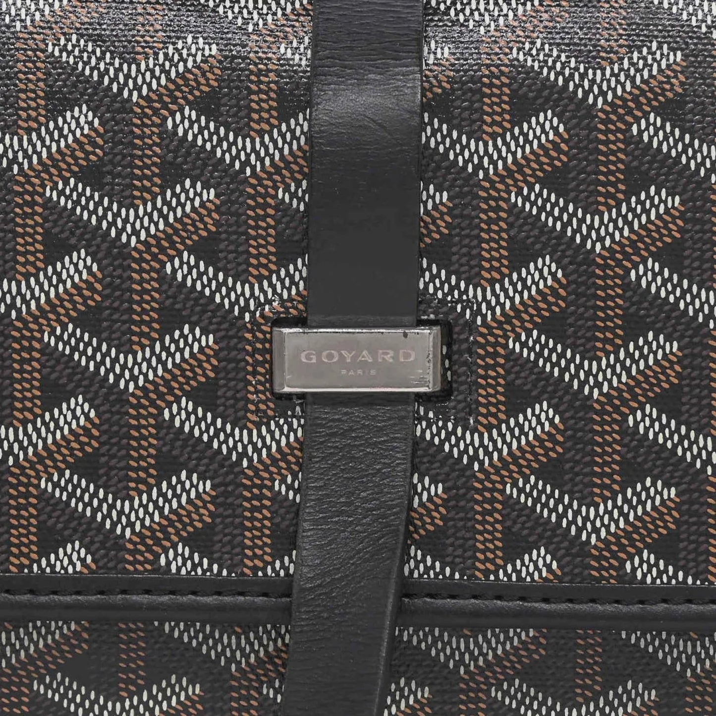 Goyard Belvedere MM – Monogram Canvas e Pelle Nera
