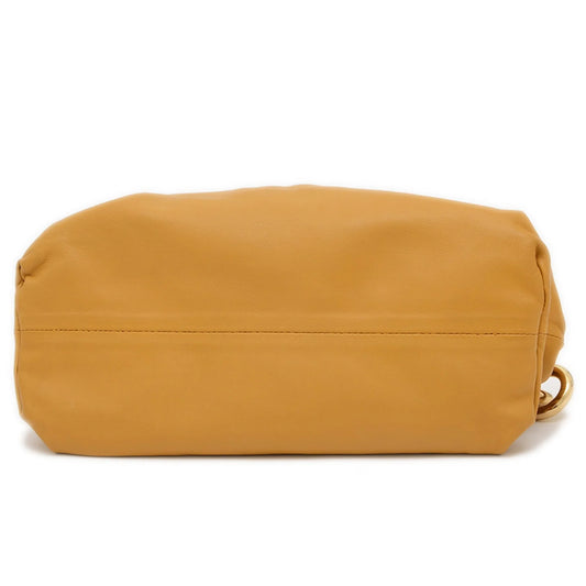 Bottega Veneta – The Chain Pouch in Pelle di Vitello Senape