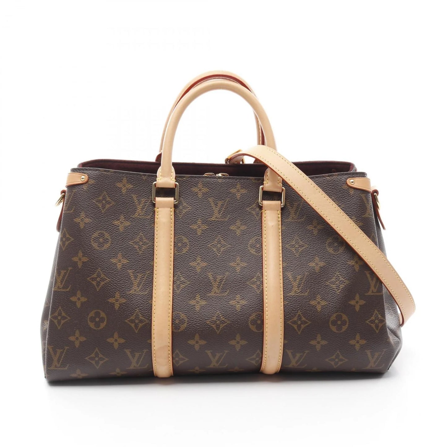 Louis Vuitton Soufflot MM Monogram Canvas – Marrone