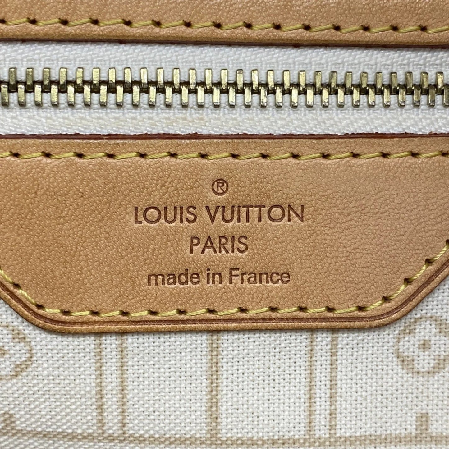 Louis Vuitton Neverfull MM Damier Azur Canvas – Made in France