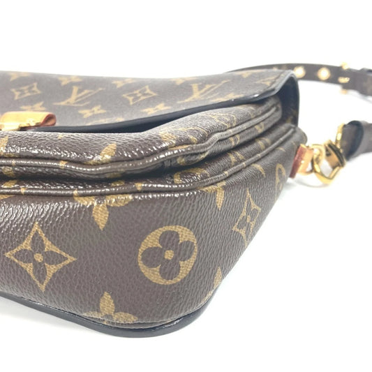 Louis Vuitton  LOUIS VUITTON M40780 Monogram Metis MM Pochette, Borsa a spalla/Borsa a mano bidirezionale, Tela, Donna, Marrone