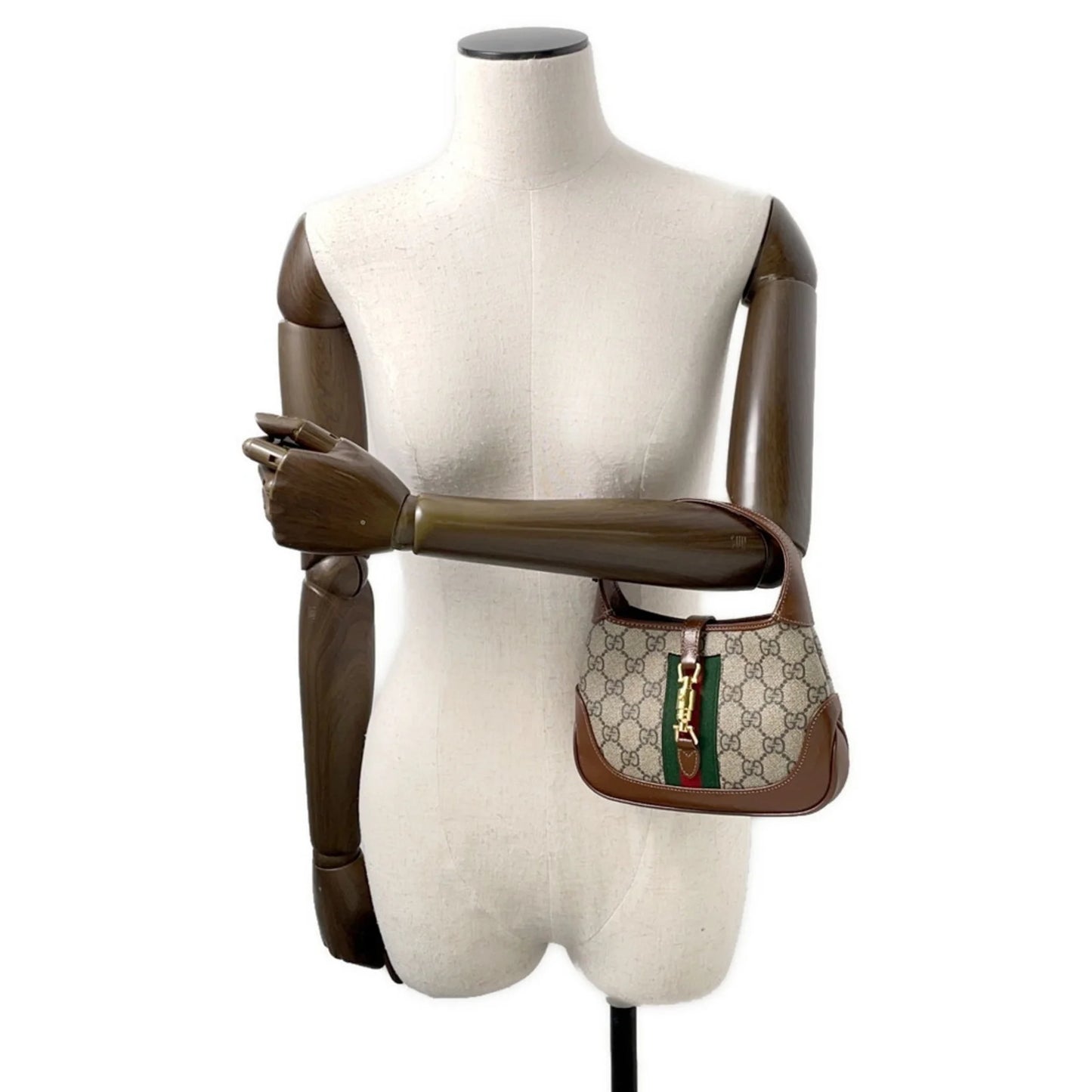Gucci Borsa Gucci GG Supreme Jackie 1961 Mini Hobo Bag GUCCI 2way