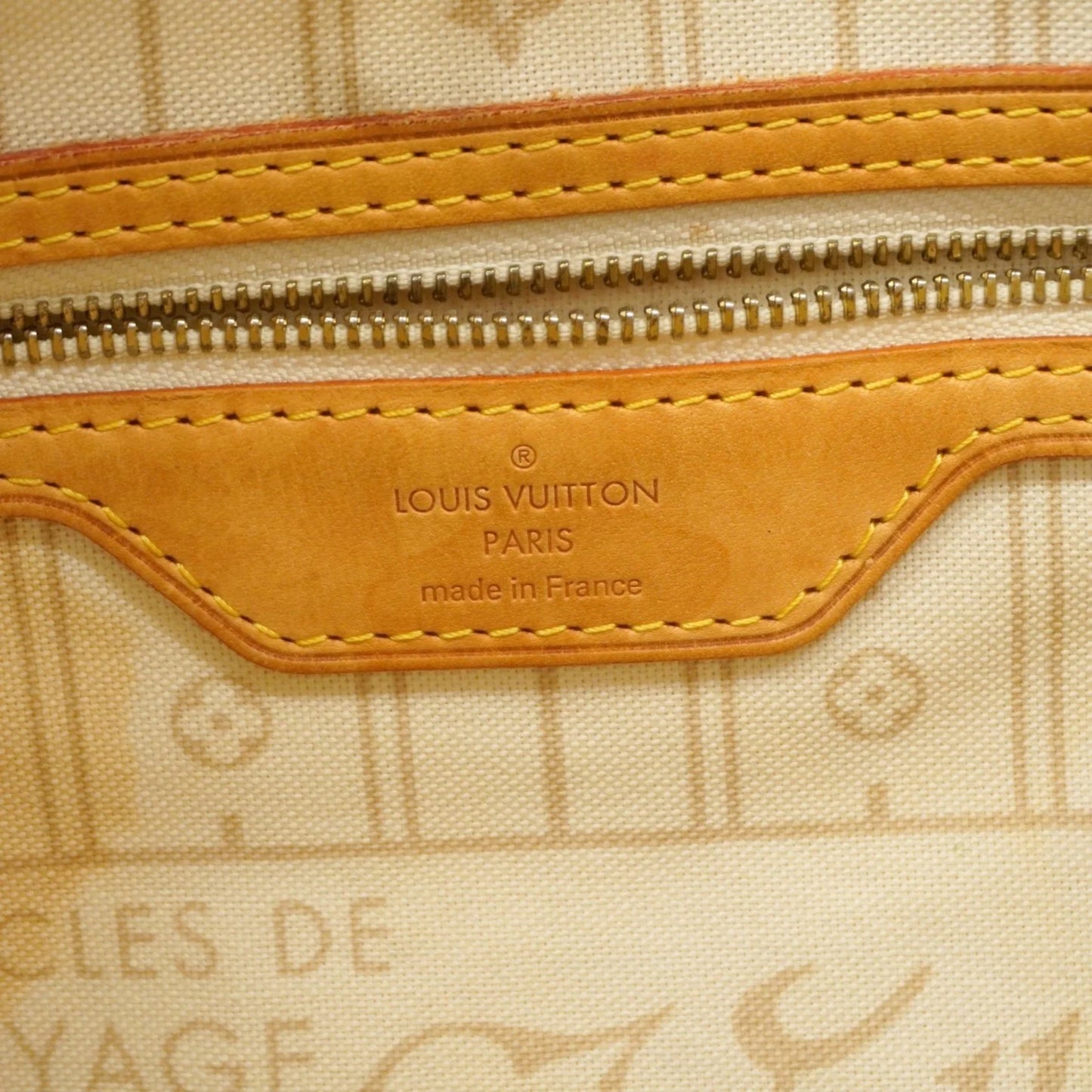 Louis Vuitton Neverfull MM Damier Azur Canvas – Made in France