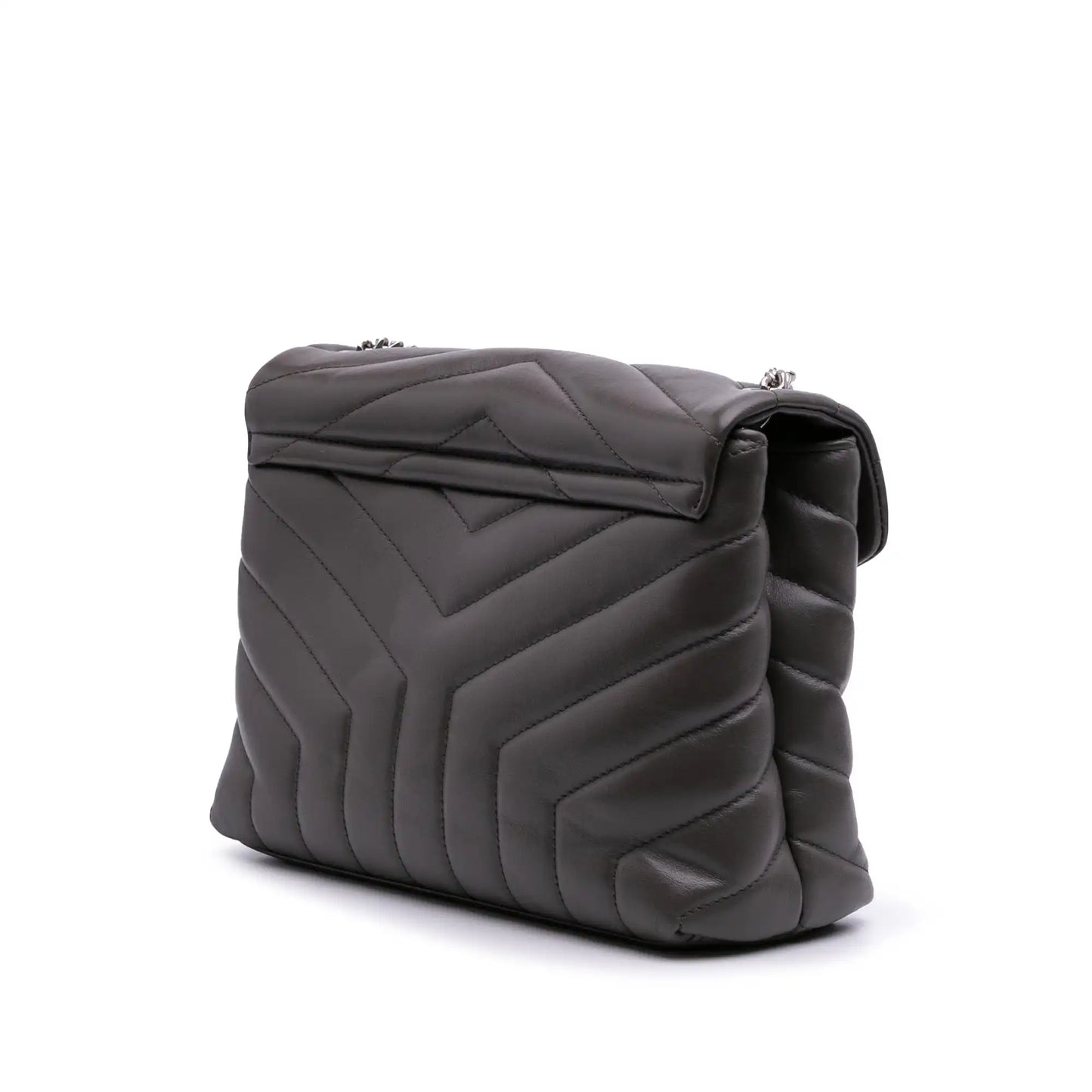 Saint Laurent Piccola borsa a tracolla LouLou in pelle di vitello con monogramma