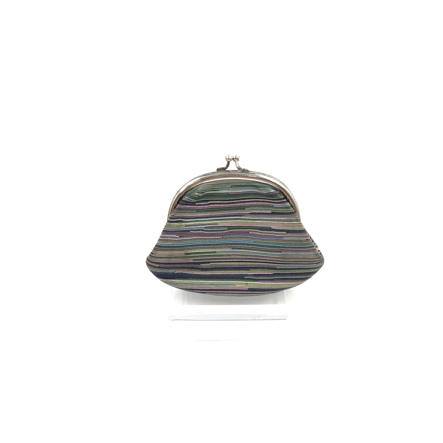 Hermès Porta-monete Vibrato Pelle Multicolore – Clic-Clac