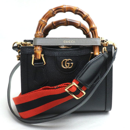 Gucci Bamboo Bag in Pelle Nera – Mini