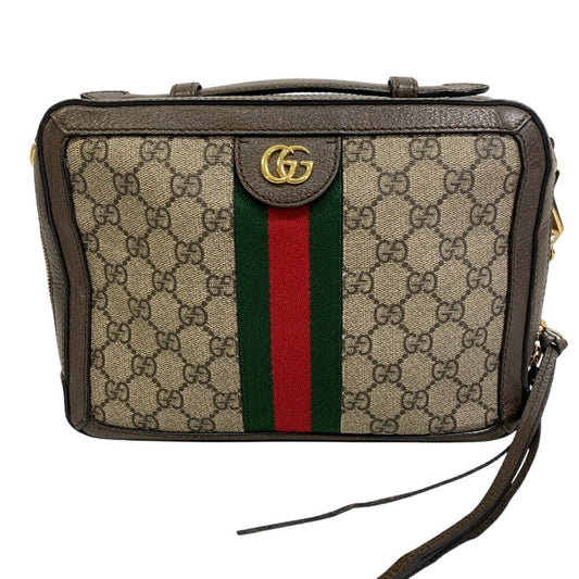 Gucci Ophidia GG Supreme Messenger Bag – Canvas & Leather – Medium Size