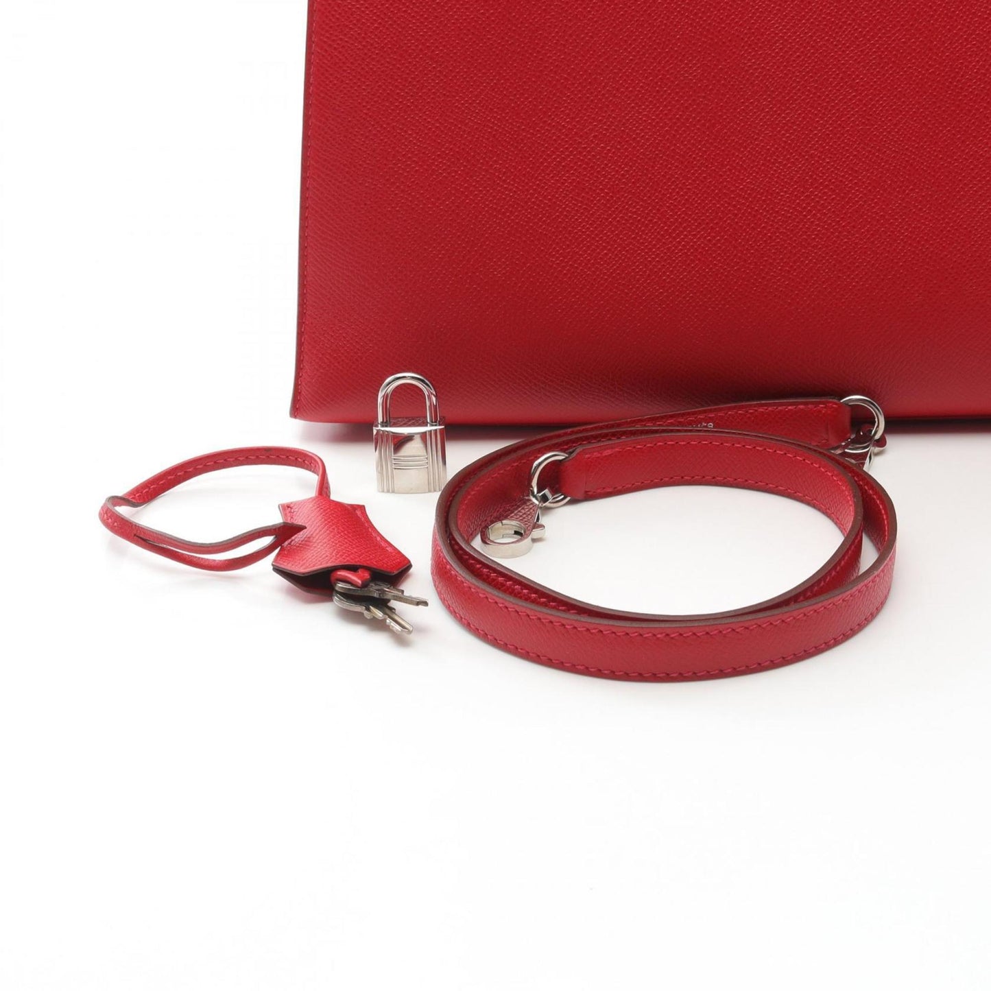 Hermès Kelly 35 – Pelle Rossa – Hardware Palladiato