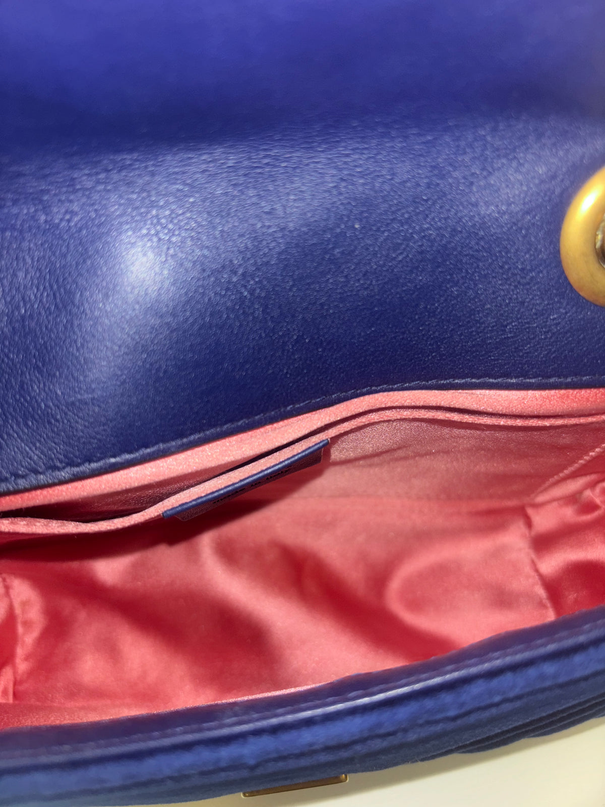 Gucci GG Marmont Flap in Velluto