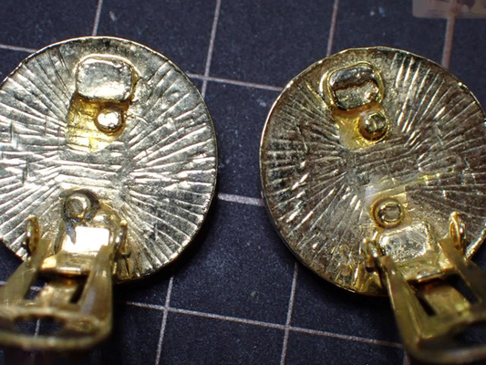 Chanel Round Earrings