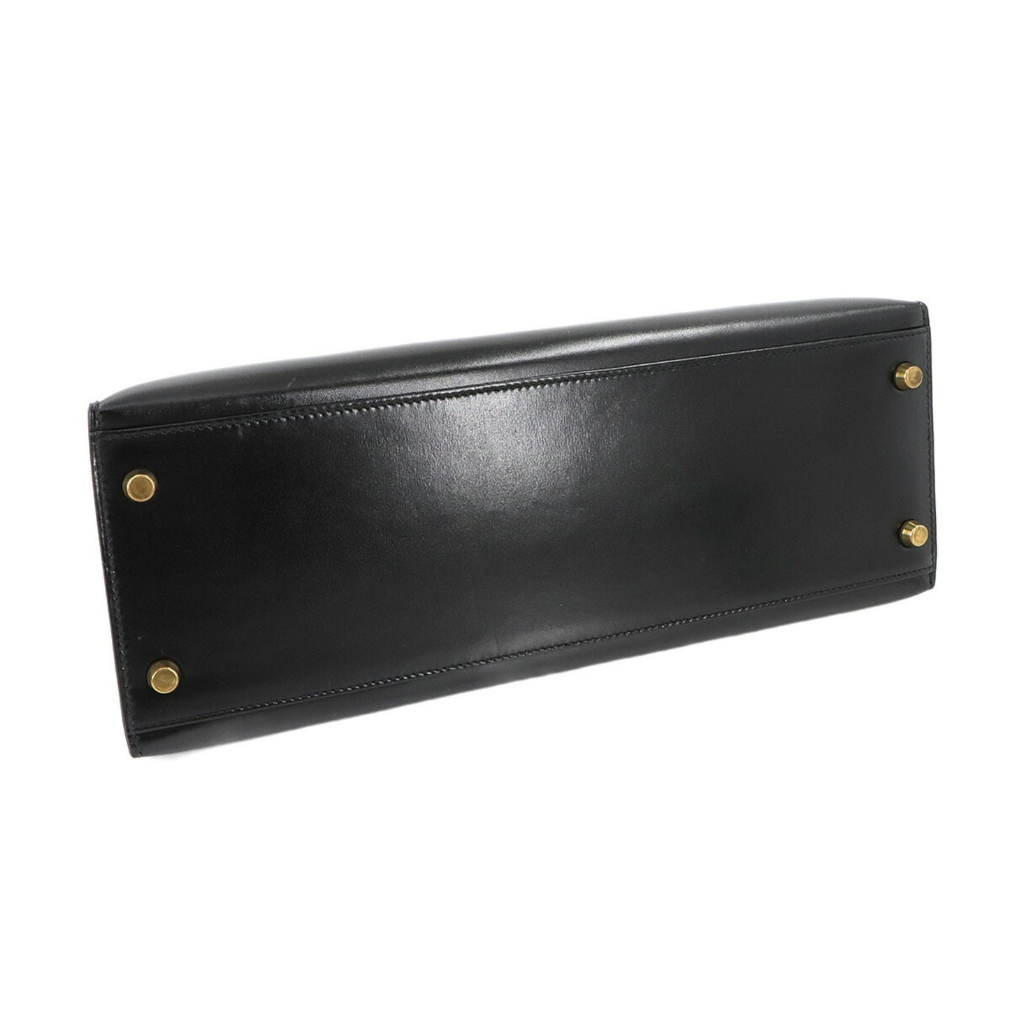 Hermès Kelly 32 in Pelle Nera – Oro