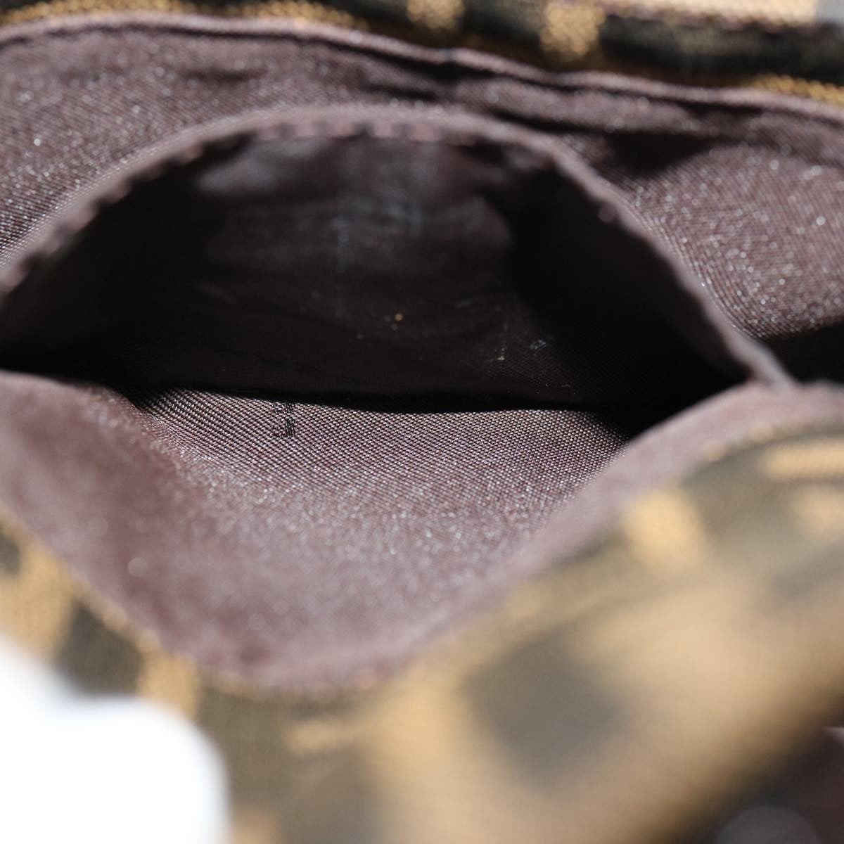Fendi Baguette Mini Zucca Canvas e Pelle Nera – Made in Italy
