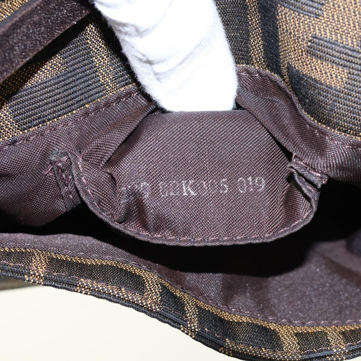 Fendi Baguette Mini Zucca Canvas e Pelle Nera – Made in Italy
