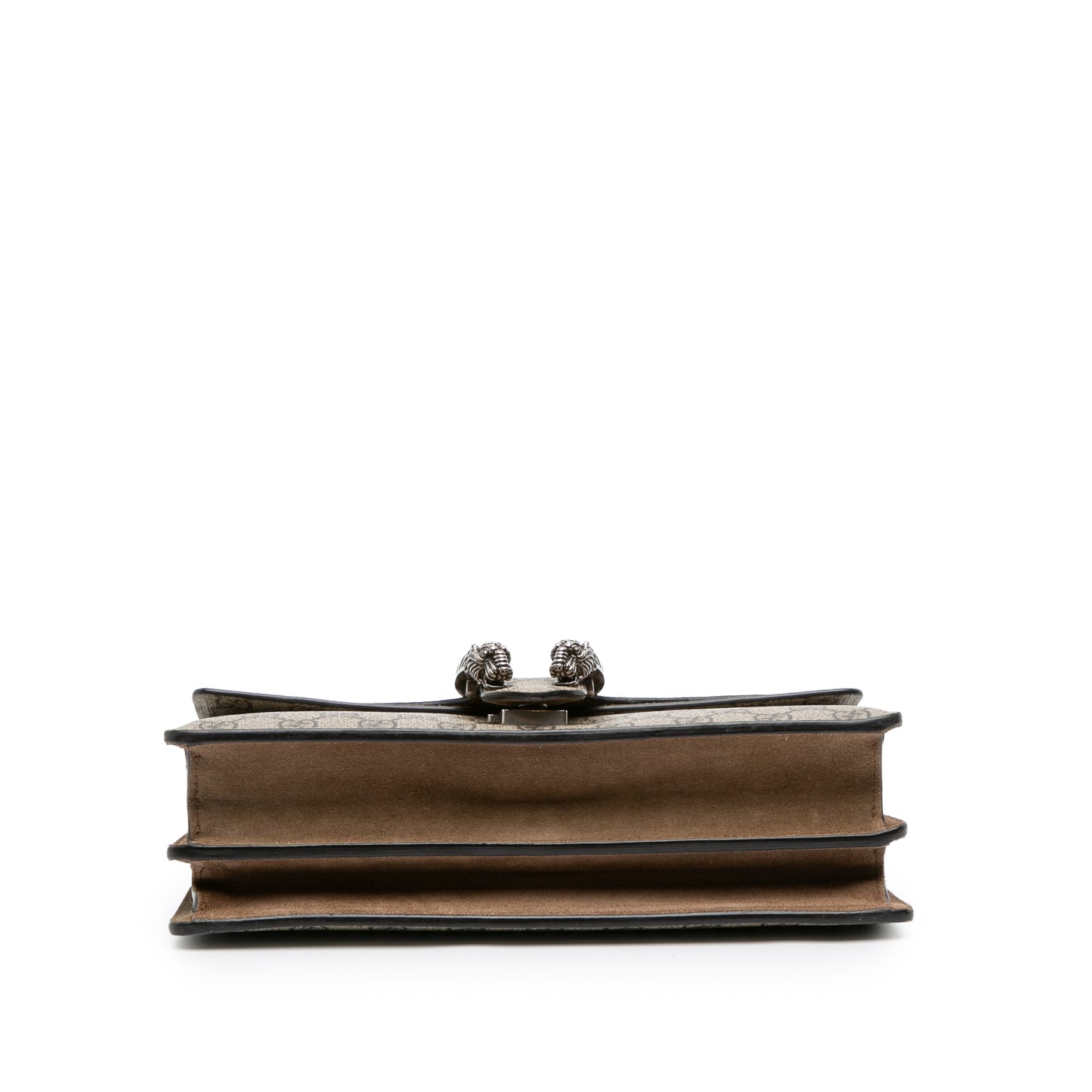 Gucci – Dionysus Medium in tela GG Supreme con finiture in suede – Marrone – 2016/2025
