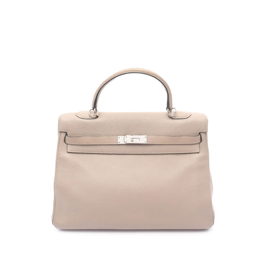Hermès Kelly 35 II Retourne in pelle Togo beige – Anno 2002