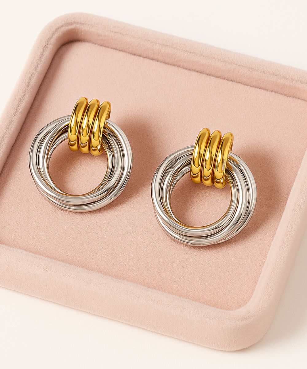 Orecchino Bicolor Sammy