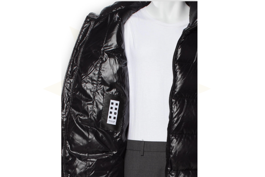 Moncler x 1017 Alyx 9SM – Piumino nero lucido Tagli XL