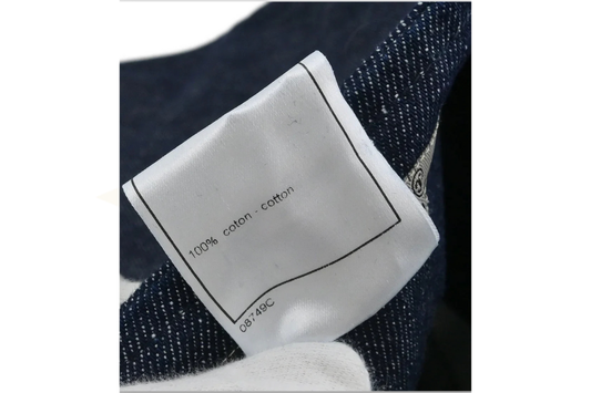 CHANEL – Gonna in denim indaco 99P – Taglia 36