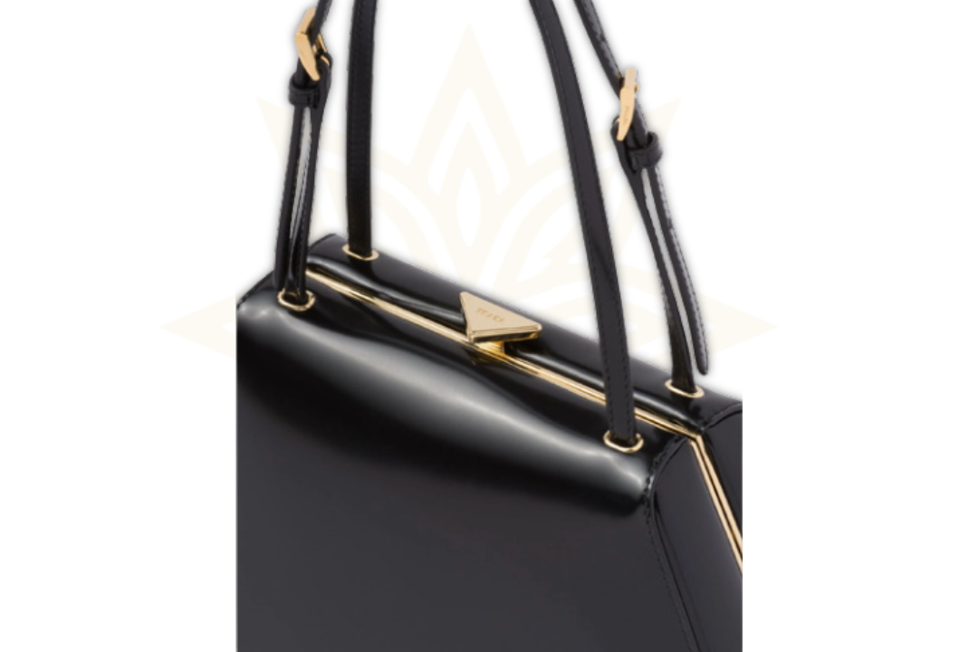 Prada Supernova Frame Bag in Vernice Nera – Nuova da Boutique