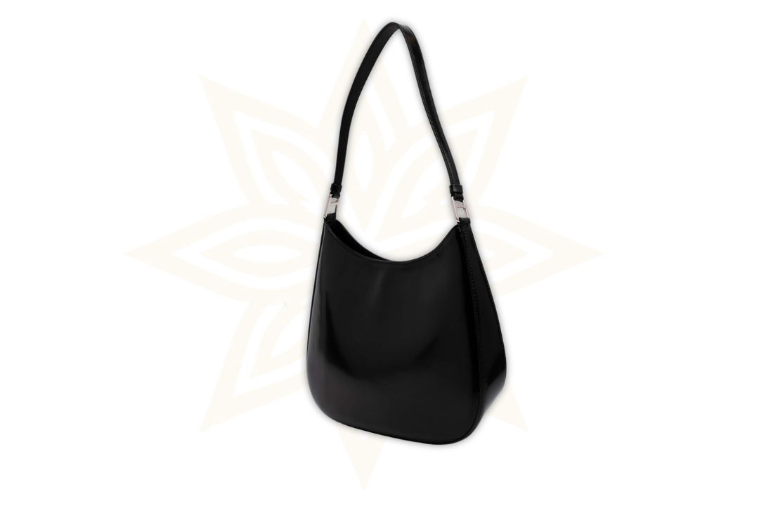 Prada Cleo in Pelle Spazzolata Nera – Linea Iconica