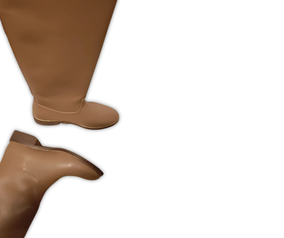 Hermès Jumping Boots in gomma e pelle – Taglia 39.5