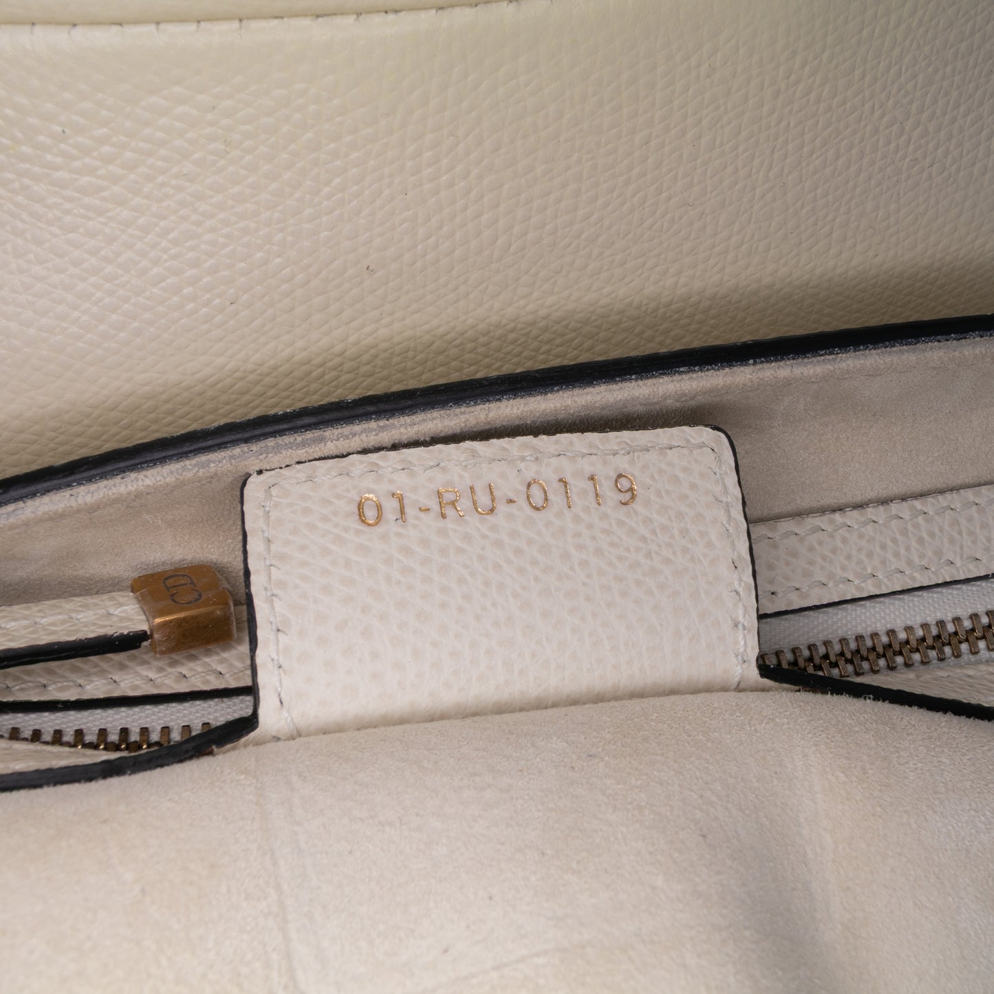 Dior Saddle Bag in pelle bianca – 2019