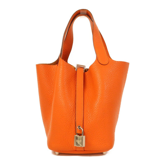 Hermès Picotin Lock 18 PM in Taurillon Clémence Feu – Palladio