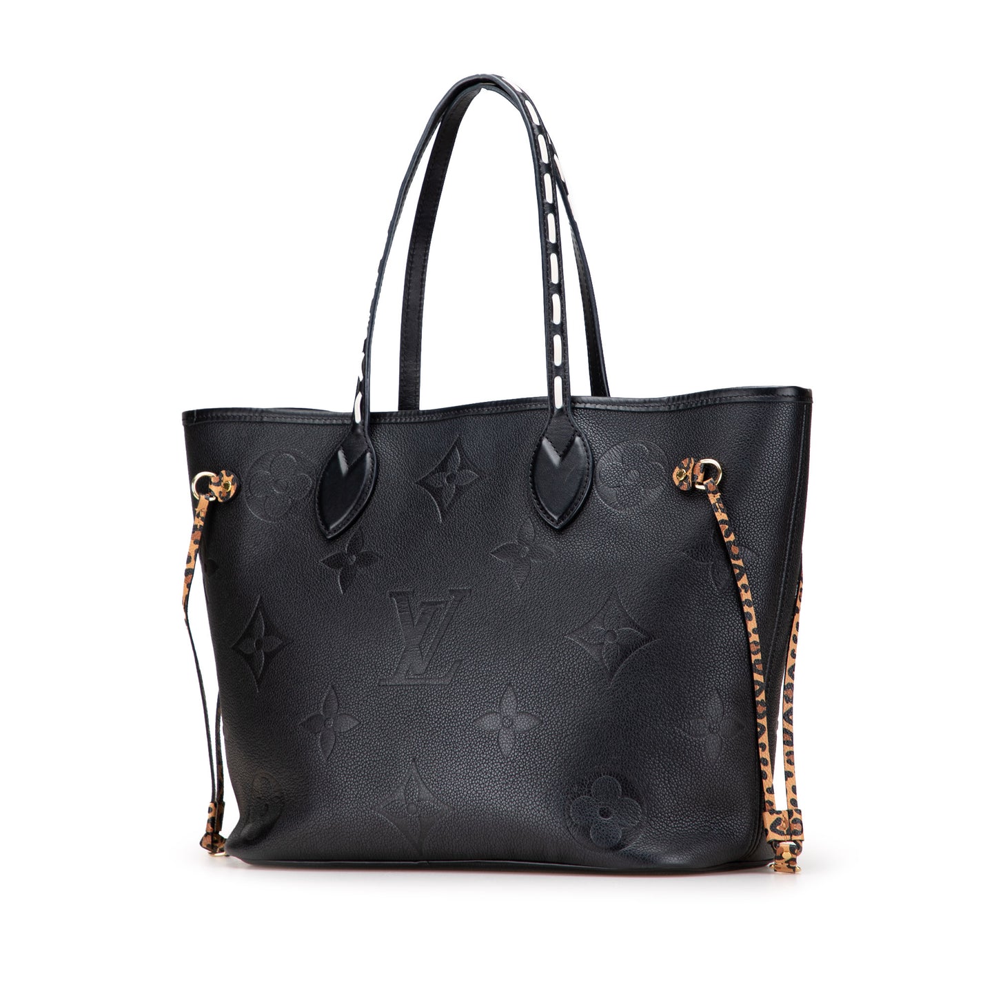 Louis Vuitton – Neverfull MM Wild at Heart in Pelle Monogram Empreinte Nera (2021)