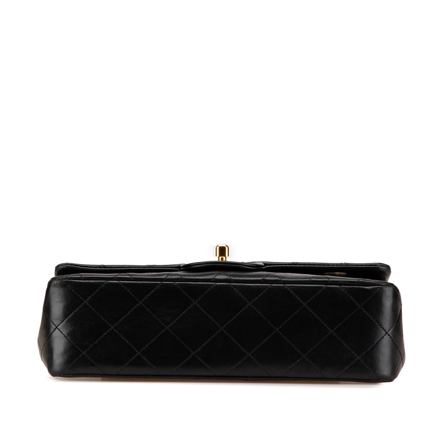 Chanel Classic Double Flap Small – Pelle di agnello nera – Serie 1 (1989–1991)