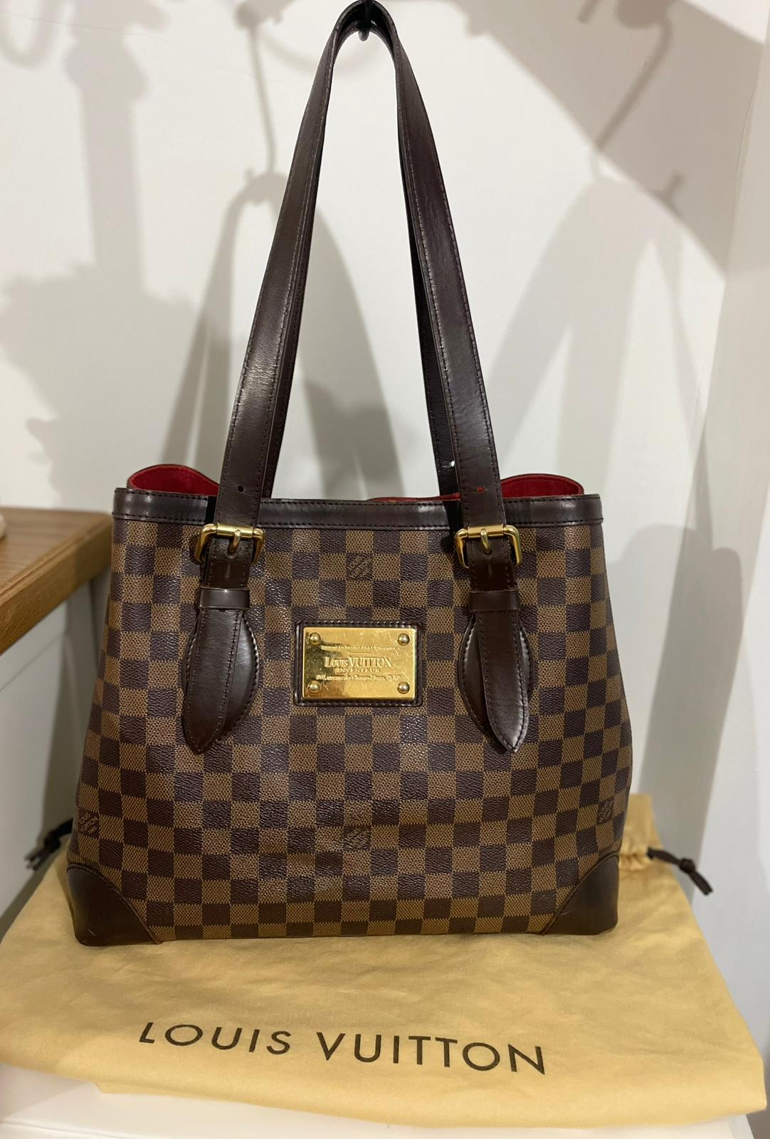 Louis Vuitton Hampstead MM Damier Ebene – Tote Bag
