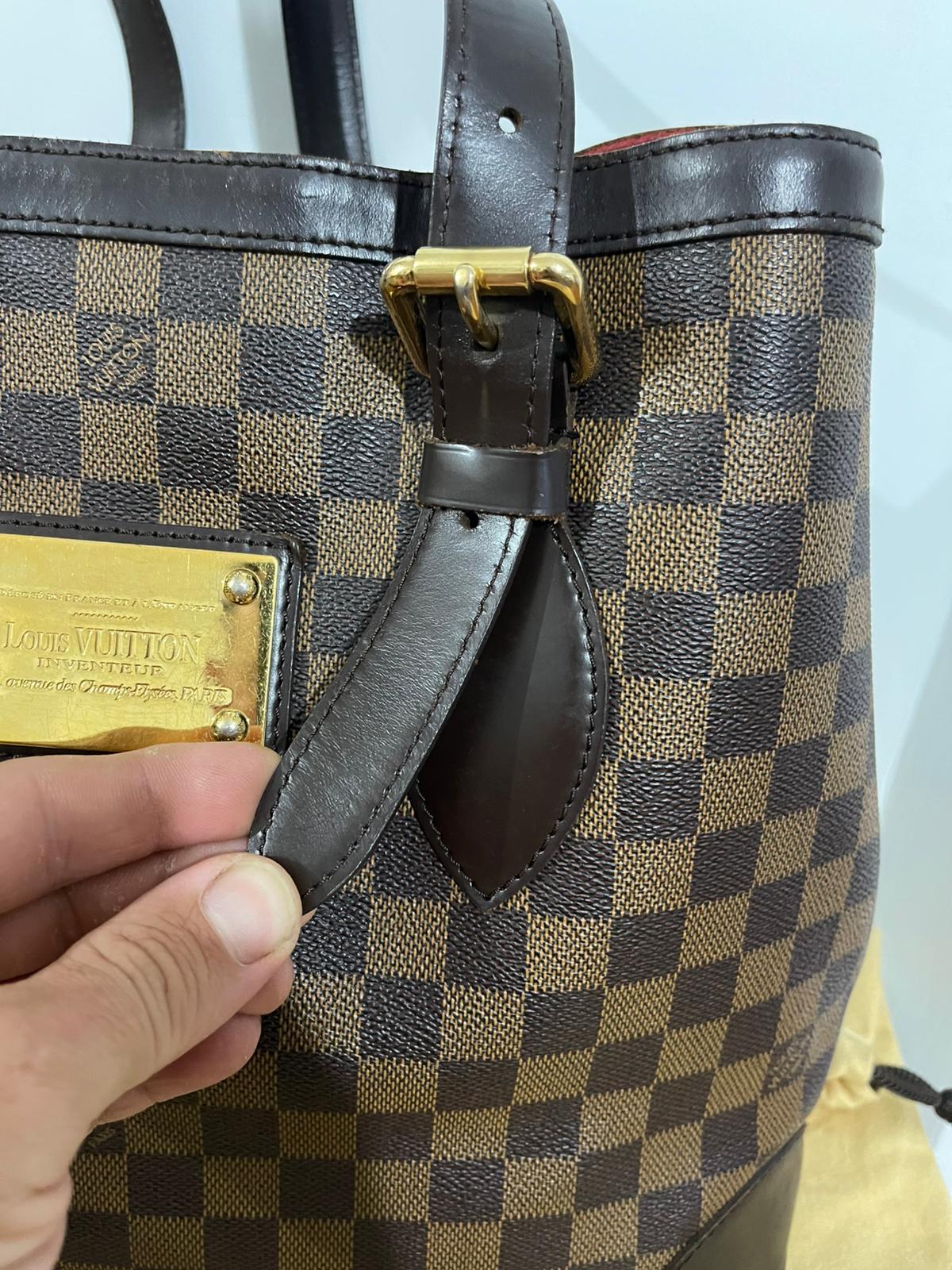 Louis Vuitton Hampstead MM Damier Ebene – Tote Bag