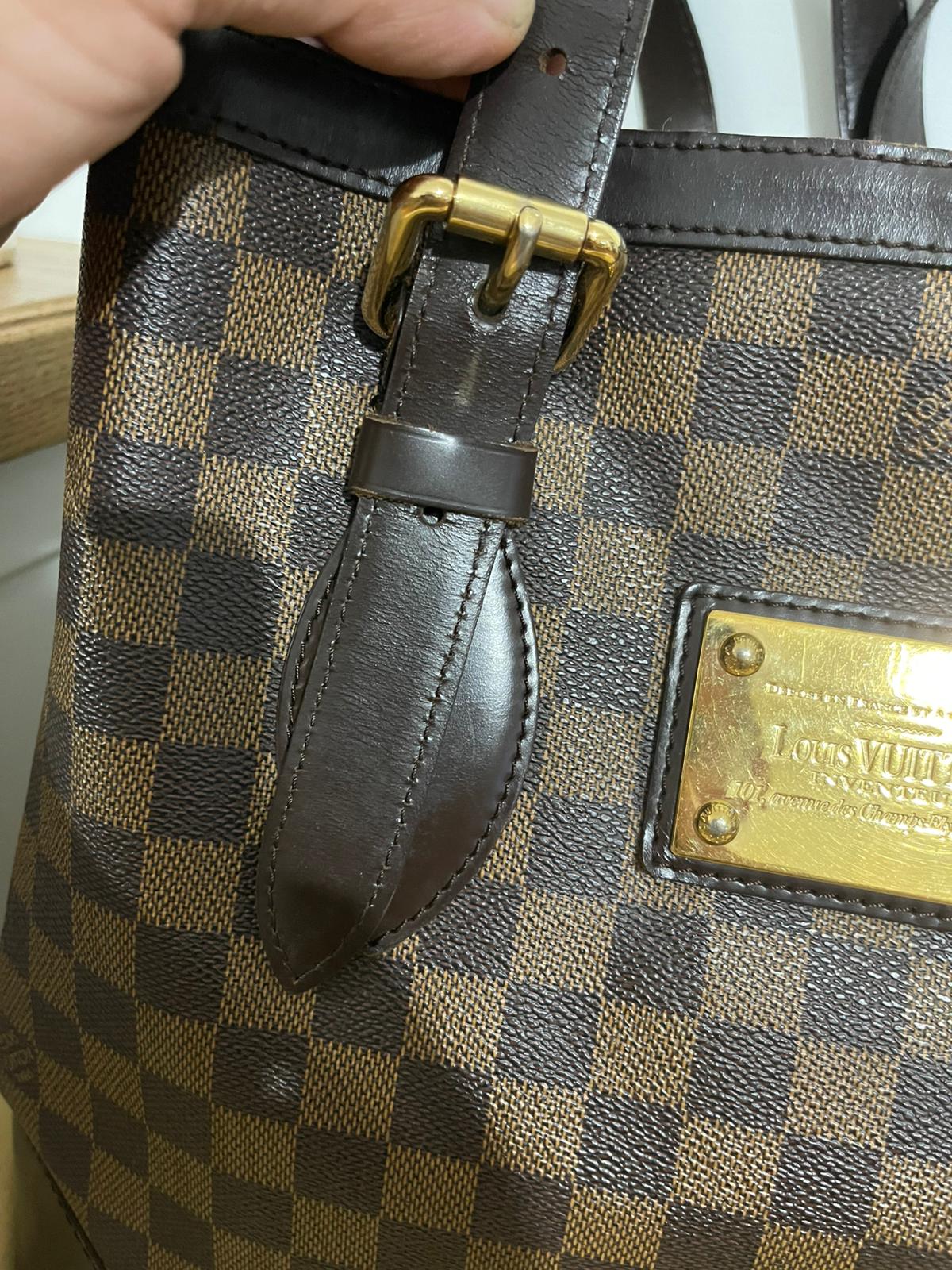 Louis Vuitton Hampstead MM Damier Ebene – Tote Bag