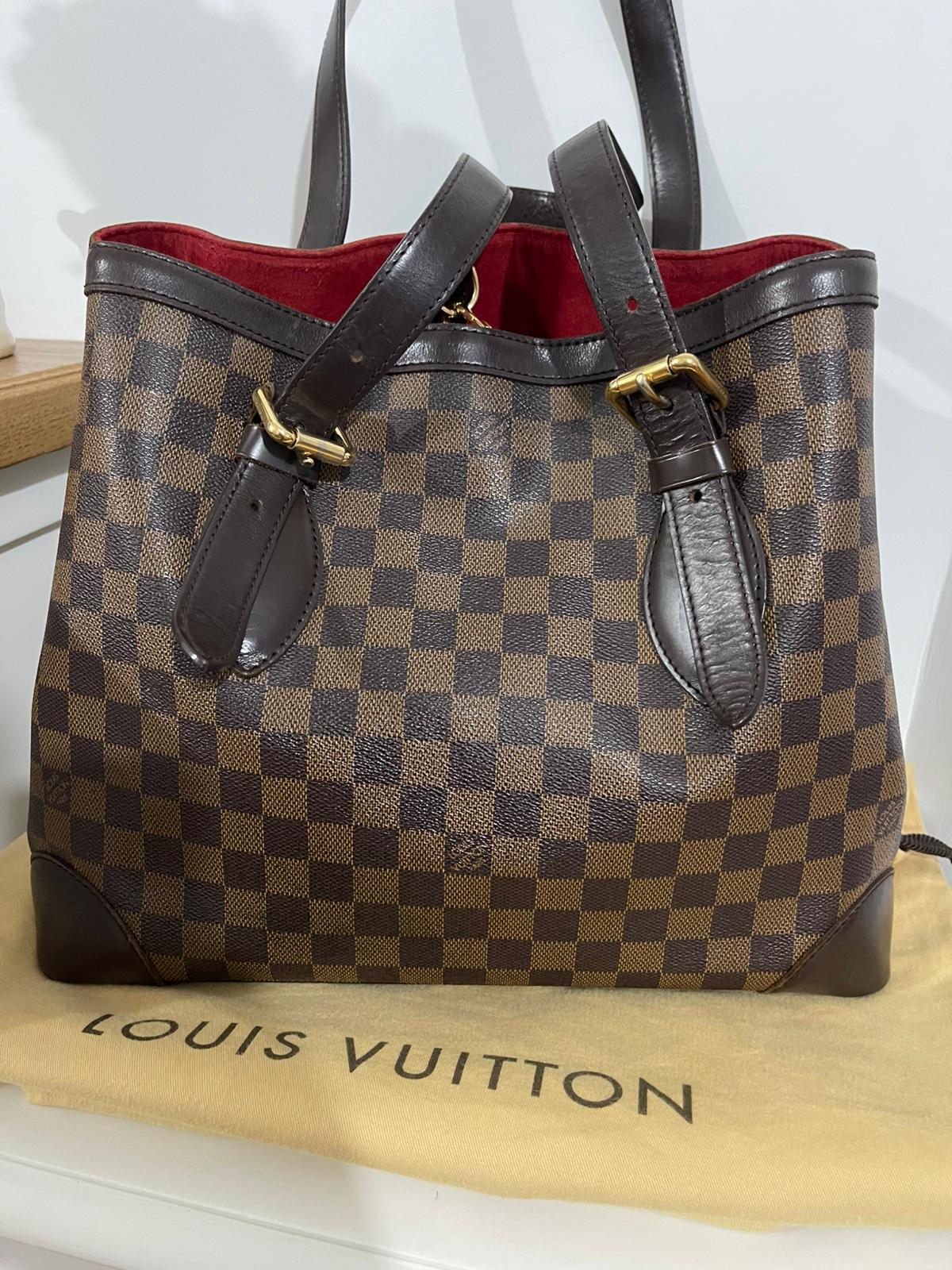 Louis Vuitton Hampstead MM Damier Ebene – Tote Bag