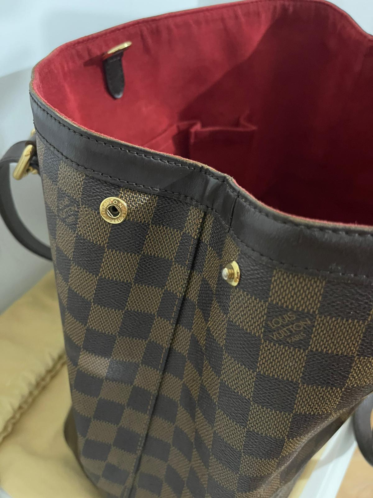 Louis Vuitton Hampstead MM Damier Ebene – Tote Bag