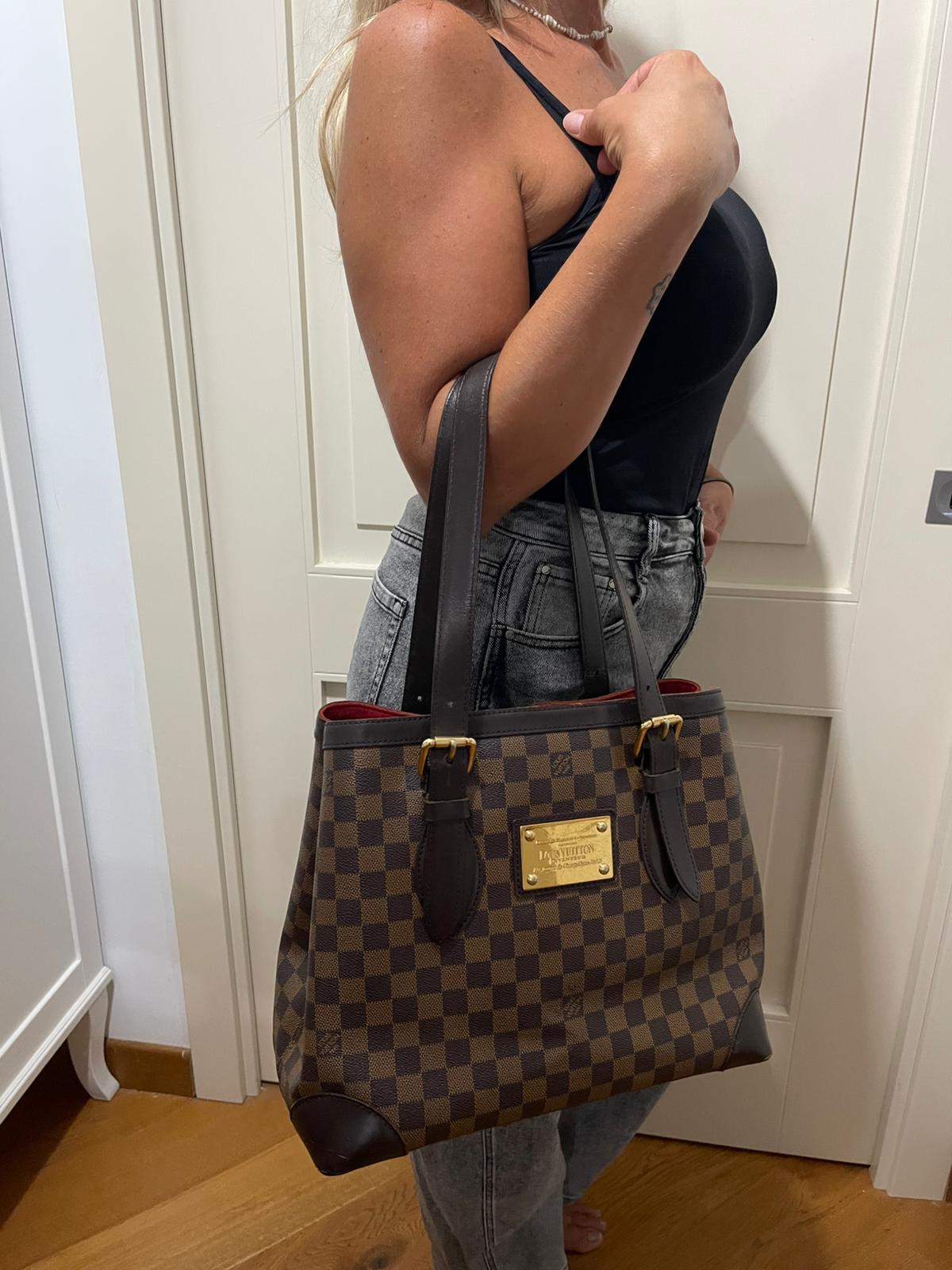 Louis Vuitton Hampstead MM Damier Ebene – Tote Bag