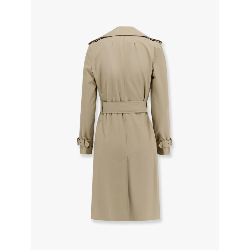 Burberry Trench Coat in Cotone Biologico – Beige