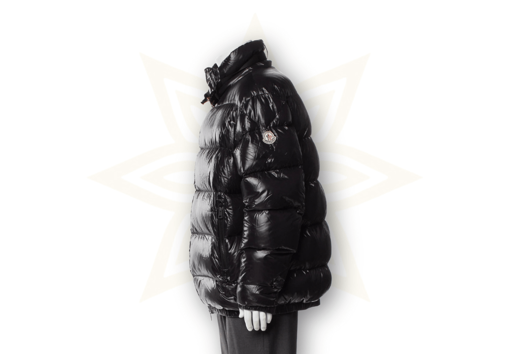 Moncler x 1017 Alyx 9SM – Piumino nero lucido Tagli XL - Etoilux