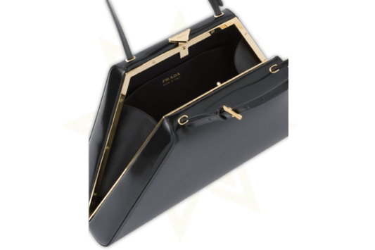 Prada Supernova Frame Bag in Vernice Nera – Nuova da Boutique - Etoilux