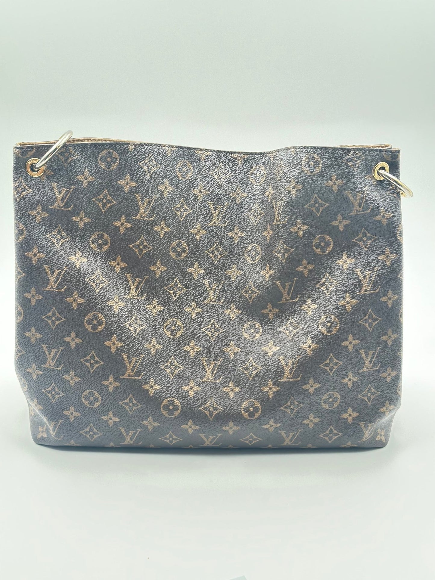 Louis Vuitton “Graceful MM” Monogram Canvas Hobo - Etoilux