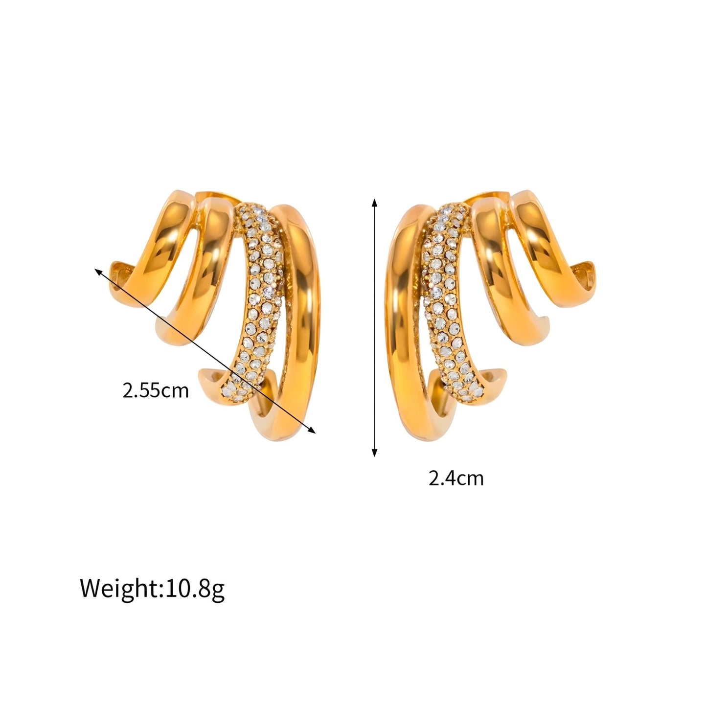 BEHI TRESHA EARRINGS - Etoilux
