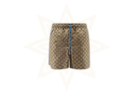 Gucci – Costume da bagno in nylon con stampa GG Multicolor - Etoilux